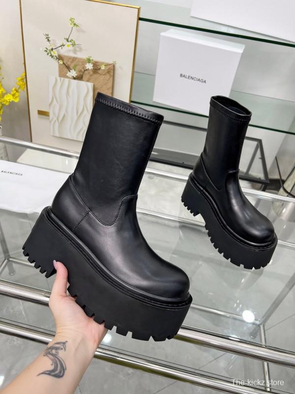 Balenciaga 2025/SS Autumn Winter Platform Ankle Boots Heavy Craftsmanship - LY00350