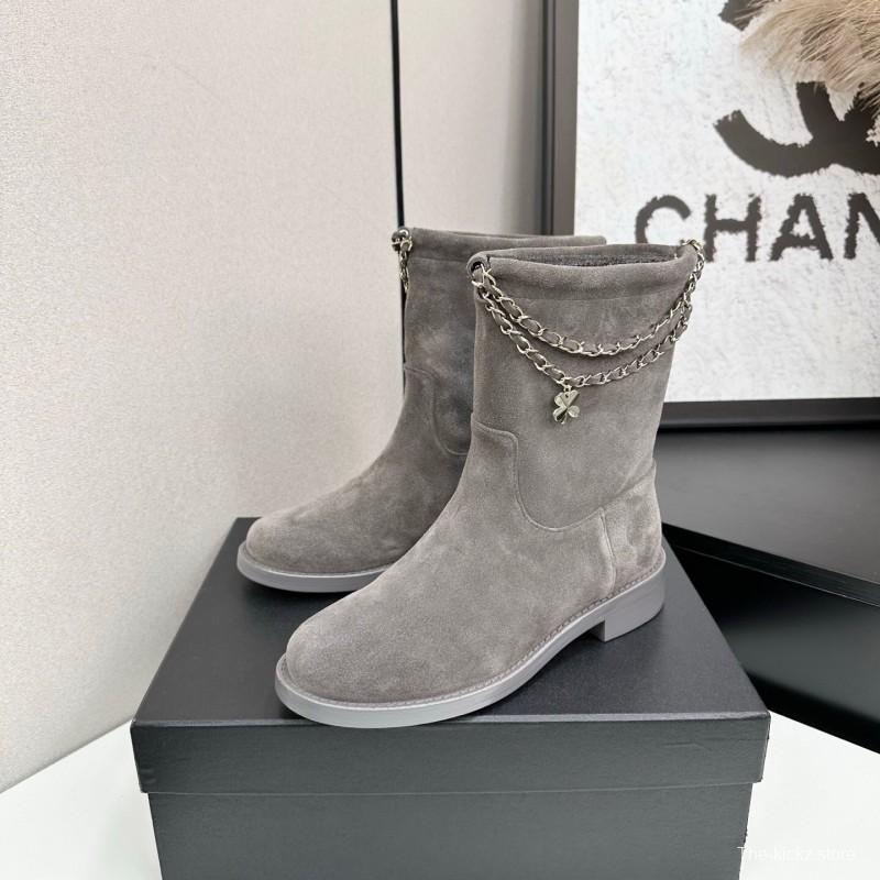 Chanel 2025 SS Short Boots Essential Autumn Winter Item - LY00420