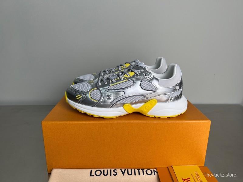 L v Olympia Round Toe Lace-Up Low Top Casual Lifestyle Shoes - YC